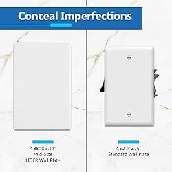 LIDER Blank Wall Plate, Temperature and Impact