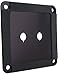 Dayton Audio SBPP-BK Binding Post Plate Black Anodized