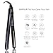MARNUR Professional Hair Straightener Flat Iron Straightening Hair Ceramic Titanium Ion Plates Adjustable Temp Travel Size Dual Voltage 1 inch.