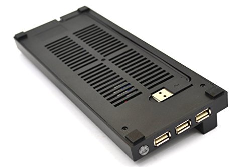 image for REYTID Xbox One Pro Dual Cooling Fan/Stand Combo - 3 USB Ports - All-i