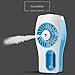 Handheld Personal Misting Fan, Allkeys Battery Operated Mini Portable Fan for Travel,Home,Office,2016 Version(Blue)