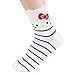 kikiyasocks Socksense Hello Kitty Character Series Women's Original Crew Socks (Kitty Me_5pairs)
