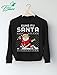 TeeStars - Kung Fu Santa Ugly Christmas Sweater Funny Toddler/Kids Sweatshirts