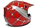 Youth Kids Red Spider Net Dirt Bike Motocross MX Dirt Bike ATV Off-Road Helmet DOT (Small)
