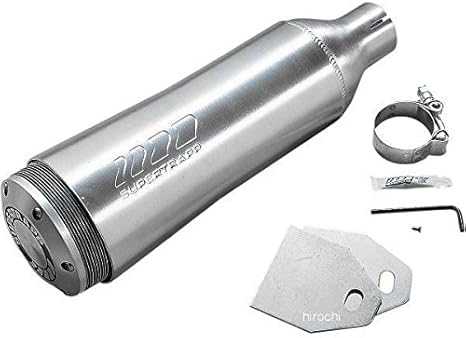 Amazon スーパートラップ Supertrapp 4インチサイレンサー 2インチ 51mm 4mcu 00 422 000 スリップオン 車 バイク