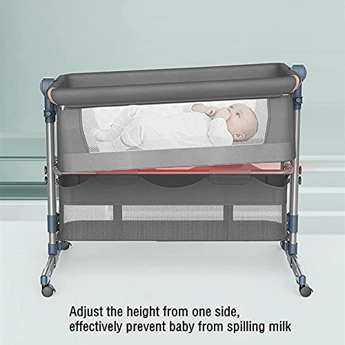 nordmiex Bedside Sleeper Bedside Crib, Baby 3 in 1 Travel