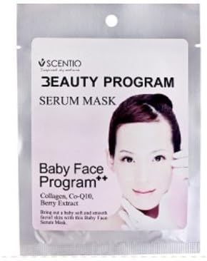 Scentio Beauty Program Serum Mask Baby Face Program by molona