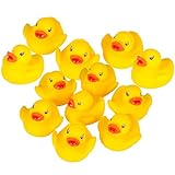 Mini Rubber Ducks Duckie Baby Shower Birthday Party Favors (1.5