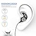 SIQIWO Bluetooth Headphone. IPX6 Waterproof Wireless Sports Earphone. V5.0 Fast Pairing HD in-Ear Neckband Earbuds. 6h Playback of Noise Canceling Headset. Built-in Microphone Hands-Free Calling.