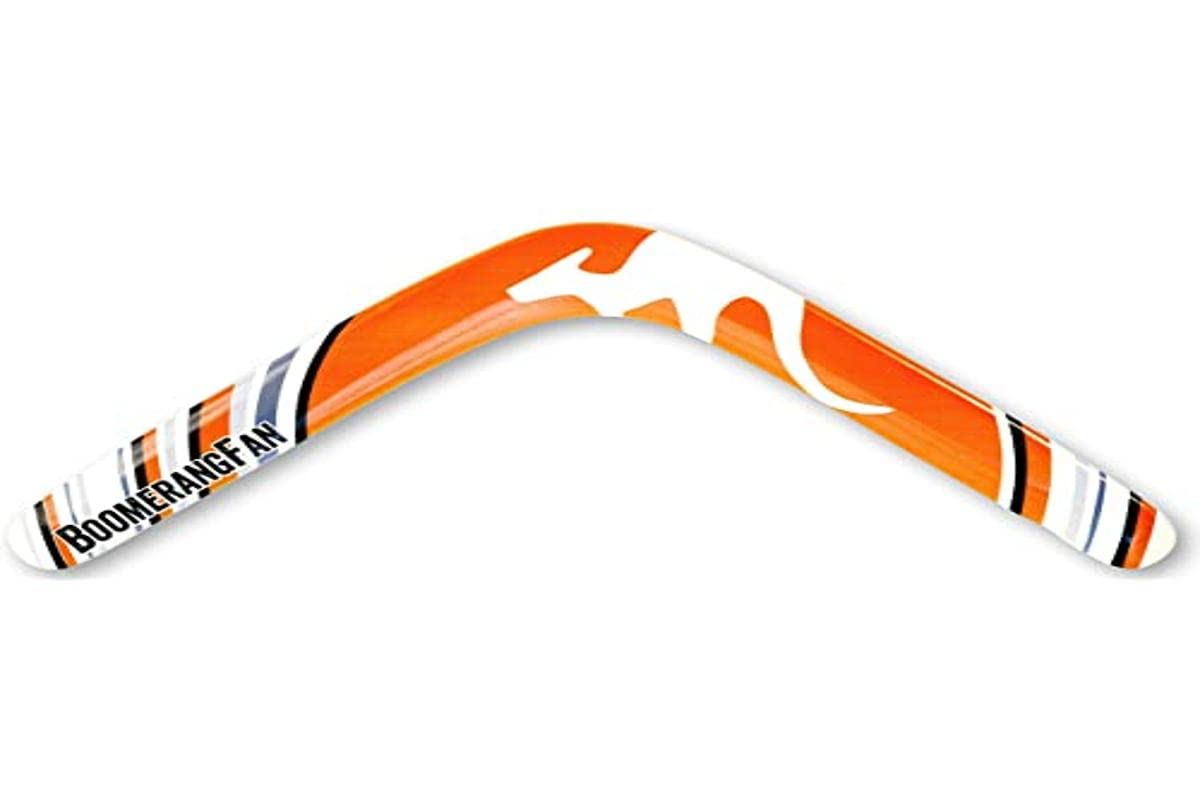 BoomerangFan BoomerangFanNATURAL-R 42.5 cm Natural Right Handed Boomerang
