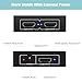 HDMI Splitter 1 in 2 Out, Tolmnnts HDMI Splitter Powered by AC Adapter, Supports 3D Full HD1080P, Compatible with Xbox PS3 PS4 Fire Stick Roku Blu-Ray Player HDTV - 1 Input to 2 Outputs