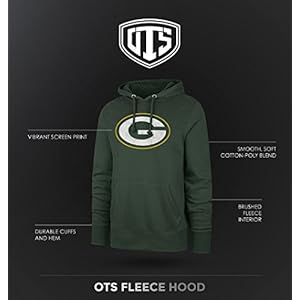 OTS NFL Women’s Fleece Hoodie 41GBQpMDXkL
