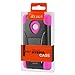 Reiko Silicon Case/Protector Cover for Nokia Lumia 520/521 - Non-Retail Packaging - Hot Pink/Black