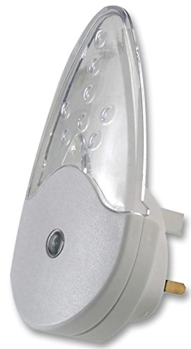 Auto Switching LED Night Light - Automatically lights rooms and hallways at night