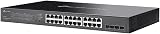 TP-Link SG2428LP 28 Port Gigabit PoE Switch 16 PoE+ 150W Cloud Management view 3