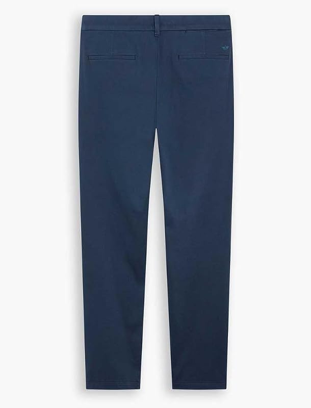 Herren GO Active Flex Chino Skinny Pants, Ocean Blue, 28W / 32L
