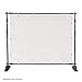 Flexzion Backdrop Stand - Telescopic Banner Stand 8'x8' Step and Repeat Adjustable Photographic Back Ground Expanding Display for Party Trade Show Exhibitions Wall Exhibitor with Carrying Case