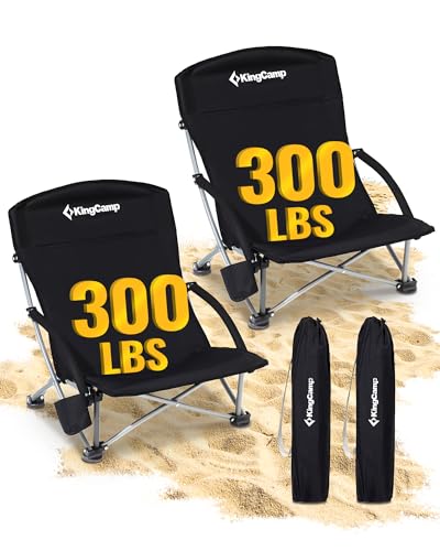 KingCamp Low Beach Chairs