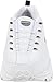 Skechers Sport Women's Premium-Premix Slip-On Sneaker,White/Navy,6.5 M US