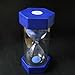 Security Fashion Hourglass Sand Timer (Blue 30 Minutes)