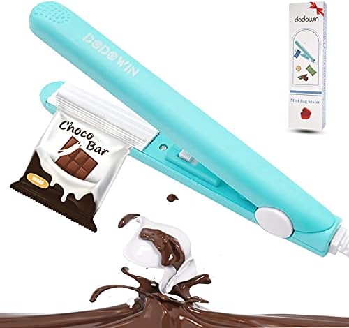 Mini Bag Sealer Handheld Heat Sealer Machine Crimper for Snacks Chip Food Plastic Bags Resealer Portable Gadgets for Home Gifts for Mom Mother Women Mothers Day Gifts