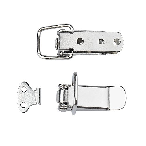 image for E-TING 4Pcs Stainless Steel Spring Loaded Toggle Latch Catch Clamp Cli