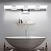 TRLIFE LED Vanity Light, Modern 4 Lights LED Bathroom Light Fixture 20W Cool White 6000K Bathroom Lights Over Mirror(24.8inches)
