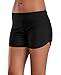 ALove Swim Shorts for Women Swim Boardshorts Swimsuit Bottom Black 10
