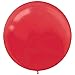 Apple Red Round Latex Balloons - 24