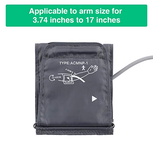 Prymax Blood Pressure Monitor Upper Arm Large Cuff Fits Arms 8.5-17 Inches Portable Automatic Digital Monitor, FDA Approved, at Home, Irregular Heart Beat Detection, Large Screen, 2 User*90 Reading