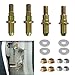 LEDAUT Door Hinge Pin and Bushing Repair Kits for 1999-up GMC Sierra Silverado Chevy Truck SUV