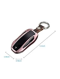 AziPro Tesla   Funda rígida para llave de carraca con cierre de llave, para hombres y mujeres (color plateado, negro)