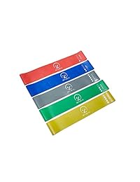 ZaZai Resistance Loop Bands,Resistance Exercise Bands for Legs and Butt,Crossfit, Stretching, Strength Training, Physical Therapy, Natural Latex Workout Bands, Pilates Flexbands