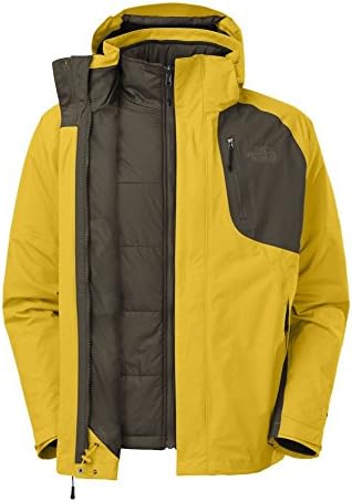 north face jacket mens yellow