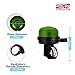 Arltb Mini Aluminum Bike Bell 20-22mm for Kids Durable Crisp Loud Anti Rust Fit Mini Bicycle Bells Handlebars Horn Accessories (5 Colors)