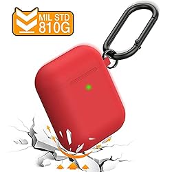 Airpods Case Cover, LELONG Soft Silicone Protective