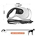 AIOZX 360° Tangle-Free, Heavy Duty Retractable Dog Leash with Anti-Slip Handle; 16 ft Strong Nylon Tape/Ribbon; One-Handed Brake, Pause, Lock