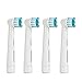 SoniShare Premium Replacement Brush Heads for Oral B Precision Clean Toothbrushes, 4 Pack (4 Pack)