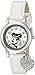Disney Women's MN1009 Minnie Mouse White Lizard Strap with Charm Watch