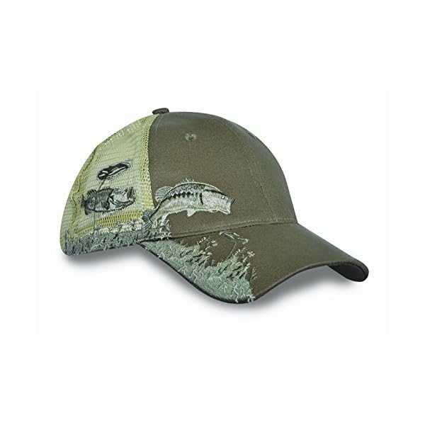 KC-Caps-Unisex-Hunting-Fishing-Cap-Adjustable-Embroidery-Design-Hat-with-Air-Mesh-Back-Velcro