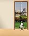 : KOVOT Magnetic Mesh Screen Bug Stopping Door - Easy to Install, Keeps Insects Out, Magnetic Auto Snap Closure