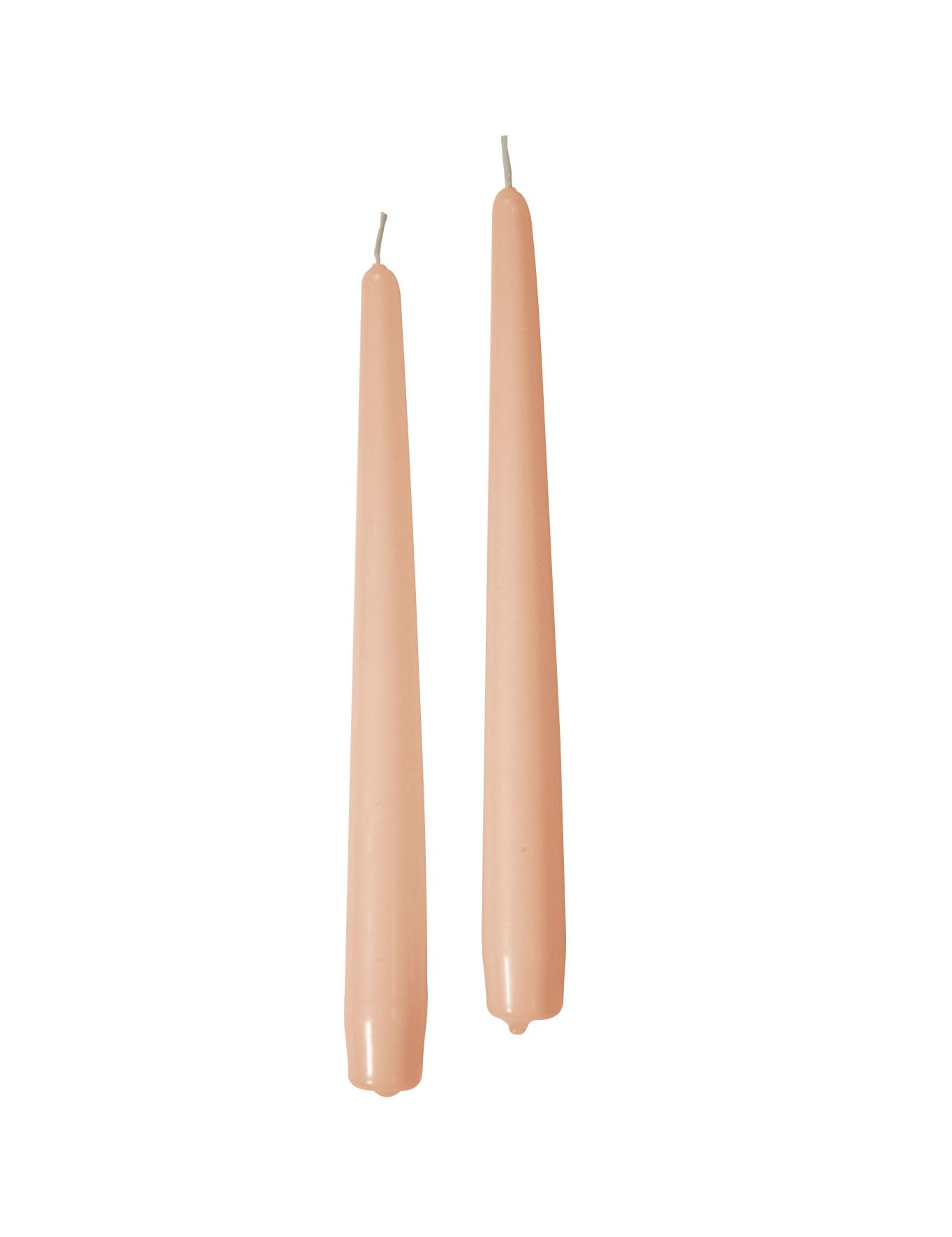 CERERIA di Giorgio risthò Cone for Candlestick, Wax Candles, Pink Powder, 2.2 X 25 CM