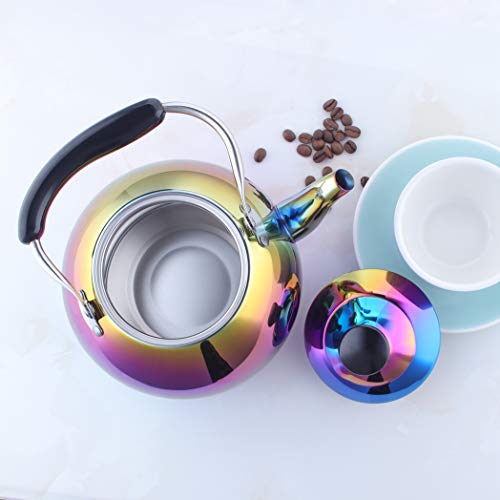 Whistling Tea Kettle for Stovetop Induction Stainless Steel Whistle