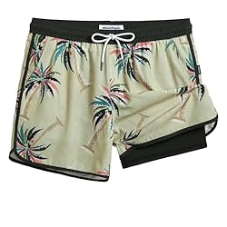maamgic Mens Short 80s 90s Vintage 5.5" Swim Trunks