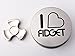 ILoveFidget Fidget Spinner, Best Stainless Steel Hand Spinner EDC Toy, R188 bearing spins up to 8 mins, relieve stress ADHD ADD Austism anxiety boredom, improve focus attention (Tri Bar)