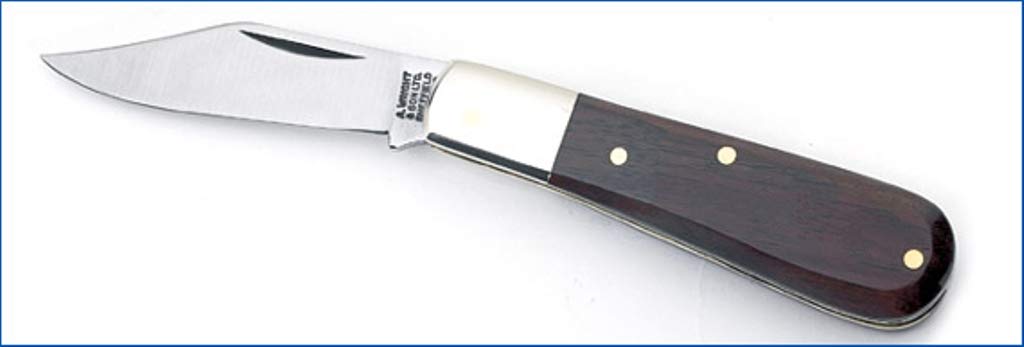 A Wright Sheffield Made Barlow Pocket Knife.Manually Hand Opened Blade Less Than 3"