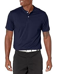 PGA TOUR Men's Standard Pique Golf Short Sleeve