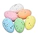 Gift Boutique 24 Decorative Speckled Easter Eggs in Foam Egg Carton 4 Crate Trays with 6 Fake Eggs with Raffia Bow Multicolored Pastel Kitchen Decoration for Adult Boy Girl Party Favor Craft Supplies