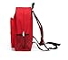 Jipemtra First Aid Bag Backpack, First Aid Backpack Empty Portable Outdoor Travel Small Rescue Bag Foldable Pouch Tote EVA Hard Case First Responder for Camping Sport (Red Backpack)