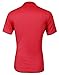 Coofandy Men's Casual Short Sleeve T-shirt Contrast Color Polo Shirts